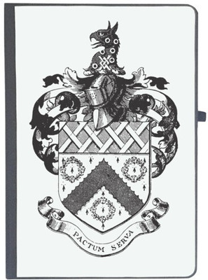 UDNAG Handcrafted Gift A5 Diary Ruled 80 Pages(Black, White)