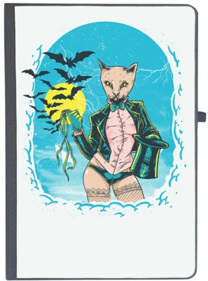 UDNAG Handcrafted Gift A5 Diary Ruled 80 Pages(White)
