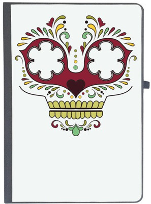 UDNAG Handcrafted Gift A5 Diary Ruled 80 Pages(White)