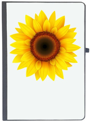 UDNAG Handcrafted Gift A5 Diary Ruled 80 Pages(White)
