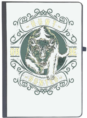 UDNAG Handcrafted Gift A5 Diary Ruled 80 Pages(White)