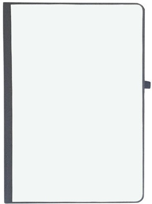 UDNAG Handcrafted Gift A5 Diary Ruled 80 Pages(White)