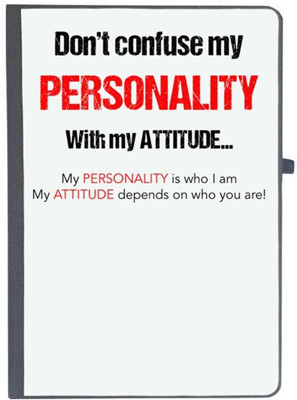 UDNAG Handcrafted Gift A5 Diary Ruled 80 Pages(Black)