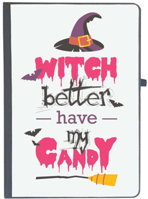 UDNAG Handcrafted Gift A5 Diary Ruled 80 Pages(White)