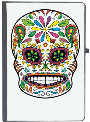 UDNAG Handcrafted Gift A5 Diary Ruled 80 Pages(White)