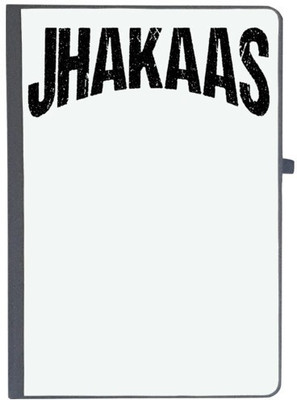 UDNAG Handcrafted Gift A5 Diary Ruled 80 Pages(Black)
