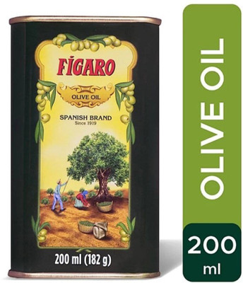 FIGARO Olive Oil 200ml Can (200 ml) (pack of 1) Olive Oil Can(200 ml)