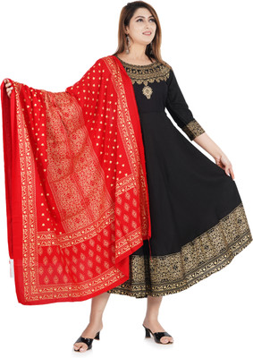 Baba Kurti Women Kurta Dupatta Set