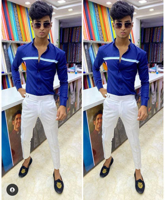 Avdhut Enterprise Polyester Striped Shirt Fabric