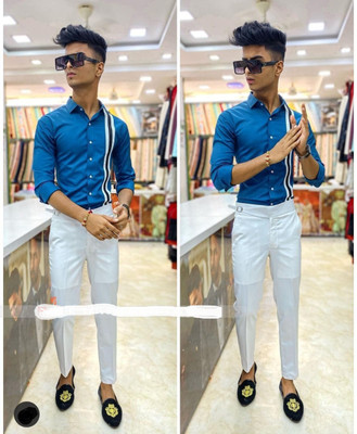 Avdhut Enterprise Polyester Striped Shirt Fabric