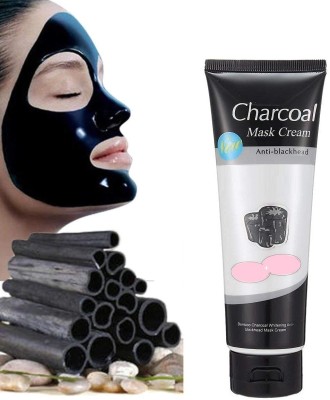 MYEONG Charcoal Oil Control Anti-Acne Deep Cleansing Cream Peel Off Mask(130 ml)