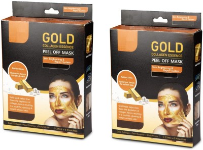 MYEONG GOLDEN GLOW FACE PACK OF GOLD COLLAGEN ESSENCE PEEL OF MASK(324 ml)