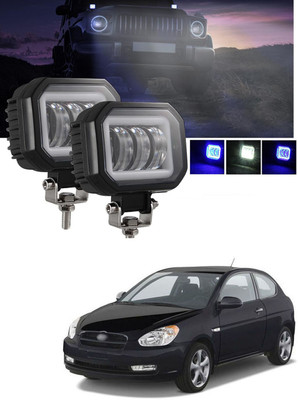 PRTEK LED Fog Lamp Unit for Hyundai Universal For Car
