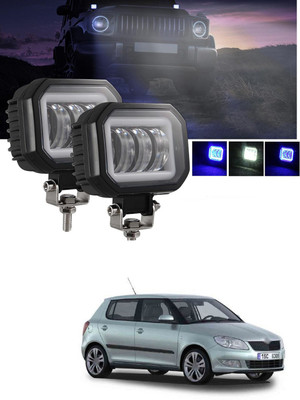 PRTEK LED Fog Lamp Unit for Skoda Fabia