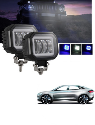PRTEK LED Fog Lamp Unit for Skoda Universal For Car