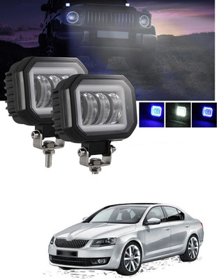 PRTEK LED Fog Lamp Unit for Skoda Octavia