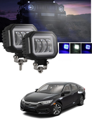 PRTEK LED Fog Lamp Unit for Honda Civic
