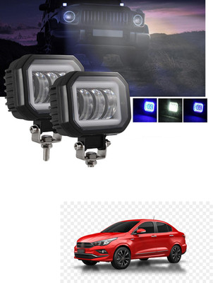 PRTEK LED Fog Lamp Unit for Fiat Universal For Car