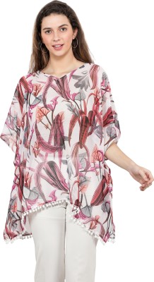 TSM Printed Georgette Women Kaftan