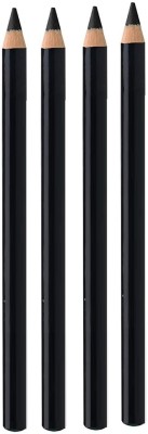 tanvi27 BLACK MATTE FINISHING WATERPROOF PENCIL KAJAL(BLACK, 8 g)