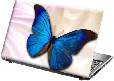 KREEPO Laptop Skin Sticker/ Beautiful Art Of Butterfly Design/ Protector Stickers For All Laptop (Multicolour, 15.6 Inch) Vinyl Laptop Decal 15.6