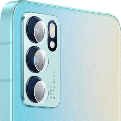 Rakulo Back Camera Lens Glass Protector for Oppo Reno 6 Pro(Pack of: 1)