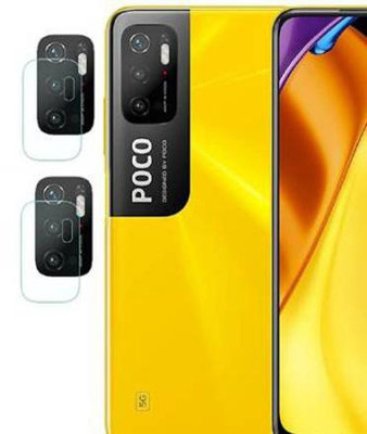 XAZE Back Camera Lens Glass Protector for POCO M3 PRO(Pack of: 2)