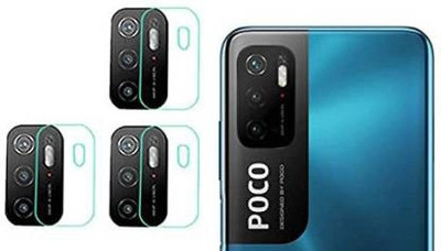 XAZE Back Camera Lens Glass Protector for POCO M3 PRO(Pack of: 3)