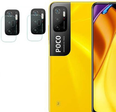 XAZE Back Camera Lens Glass Protector for POCO M3 PRO(Pack of: 2)