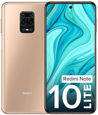 REDMI NOTE 10 LITE (Champagne Gold, 128 GB)(6 GB RAM)