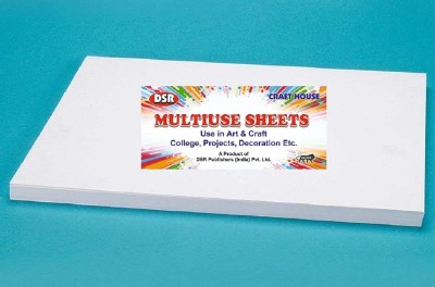 DSR Multipurpose Papers Unruled A4 90 gsm Drawing Paper(Set of 1, White)