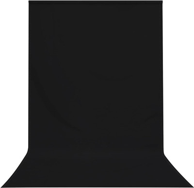 Cam cart 8Ftx14FT Black Backdrop Background for Photography Screen for Studio Reflector