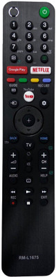 SHIELDGUARD Remote Compatible for  LED TV Remote Control with Netflix & YouTube Functions (Without Voice) Sony Remote Controller(Black)