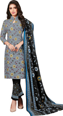 SHREE JEENMATA COLLECTION Printed Kurta, Trouser/Pant & Dupatta Set