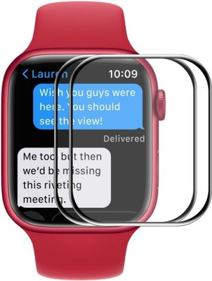 SmartPoint Edge To Edge Screen Guard for iWatch 7 45mm (45MM)(Pack of 2)