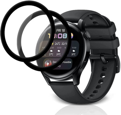 CONNECTPOINT Edge To Edge Screen Guard for Huawei Watch 3(Pack of 2)