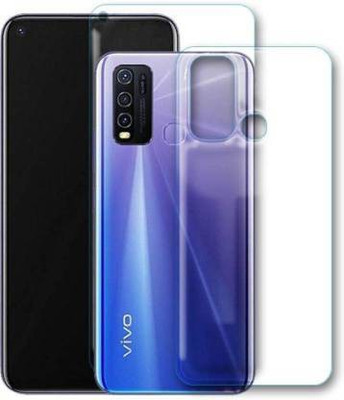 PONDRIK Front and Back Screen Guard for VIVO Y50(Pack of 2)