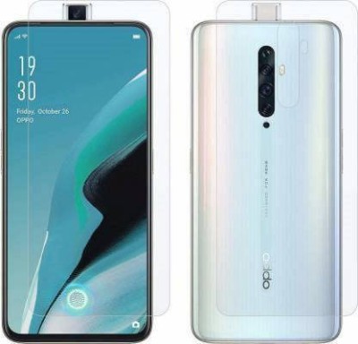 PONDRIK Front and Back Screen Guard for Oppo Reno2 F(Pack of 2)