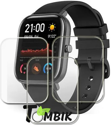 tombik Impossible Screen Guard for New-huami Amazfit GTS AMOLED Smartwatc(Pack of 3)