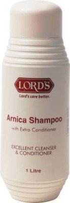 LORDS HOMEOPATHY HOMEOTRADE ARNICA SHAMPOO WITH EXTRA CONDITIONER 1 LITER(1000 ml)