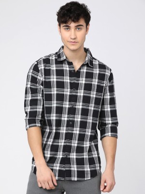 HIGHLANDER Men Checkered Casual Multicolor Shirt