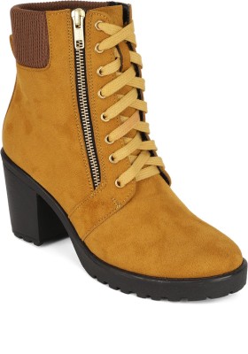 Bruno Manetti BF-23 Boots For Women(Tan)