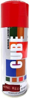 CUBE Red Spray Paint 400 ml(Pack of 1)