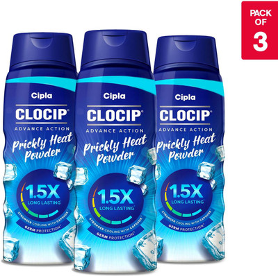 Cipla Prickly Heat(Pack of 3, 450 g)