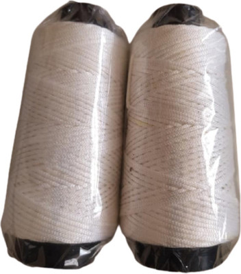 The Lovely Creations WHITE Thread(497 m Pack of2)