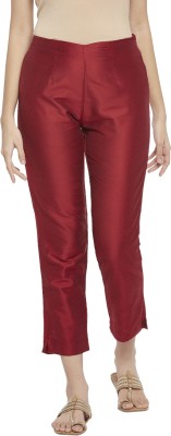 Rangmanch by Pantaloons Regular Fit Women Red Trousers