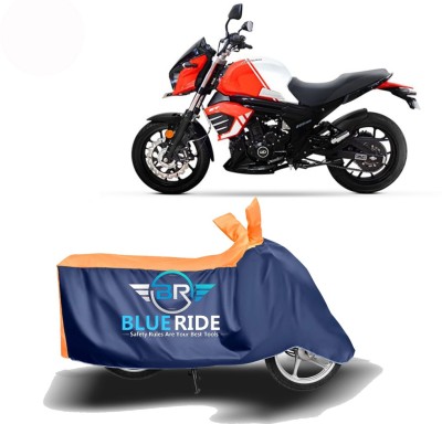 BLUERIDE Two Wheeler Cover for Mahindra(Mojo, Blue, Orange)