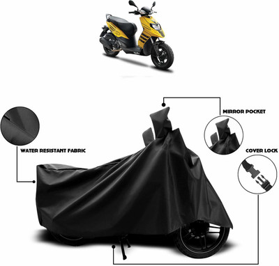 KEDIT Waterproof Two Wheeler Cover for Universal For Bike(Storm 125, Black)