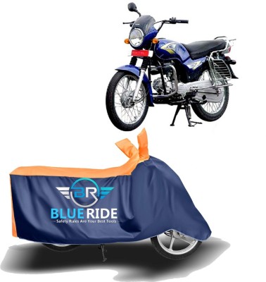 BLUERIDE Two Wheeler Cover for Kinetic(Boss, Blue, Orange)