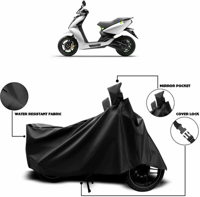 KEDIT Waterproof Two Wheeler Cover for Ather(Black)